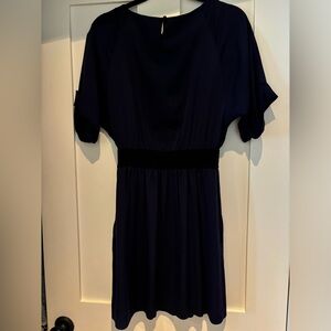 Theory navy blue dress - size small